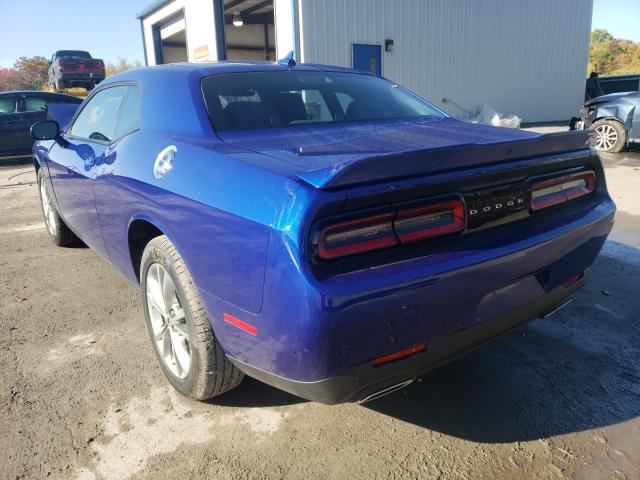 Image 3 of 2020 DODGE CHALLENGER GT 2020 with VIN 2C3CDZKG8LH191946