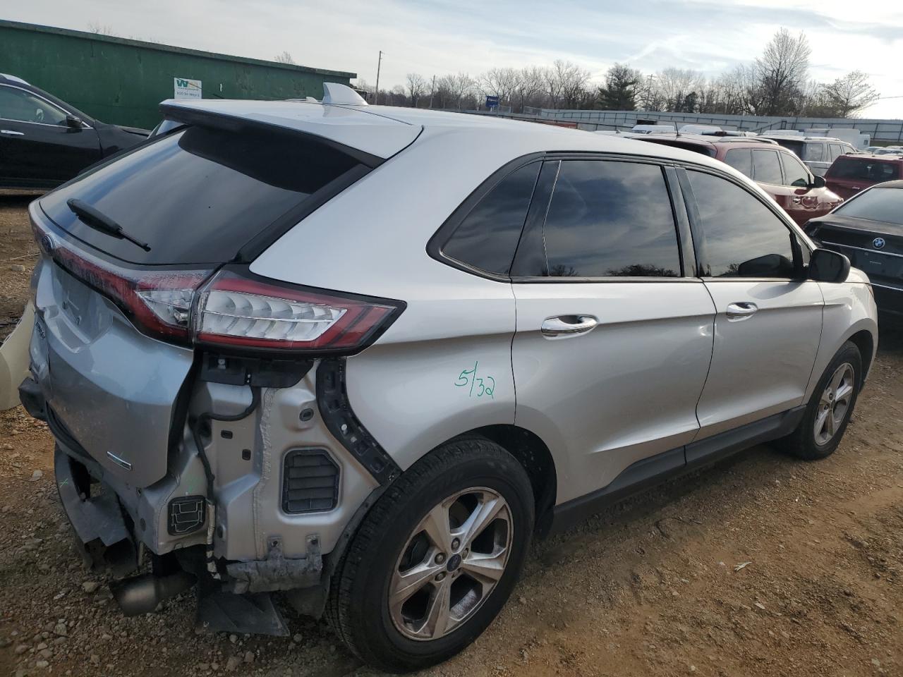 Image 3 of 2017 FORD EDGE SE 2017 with VIN 2FMPK4G90HBB59112