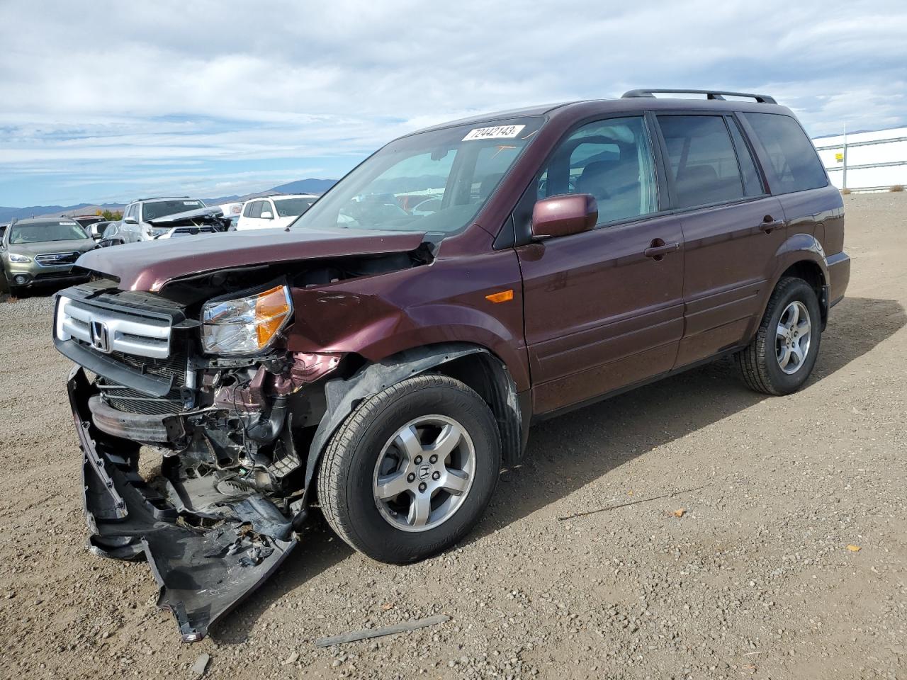Изображение 2007 HONDA PILOT EX 2007