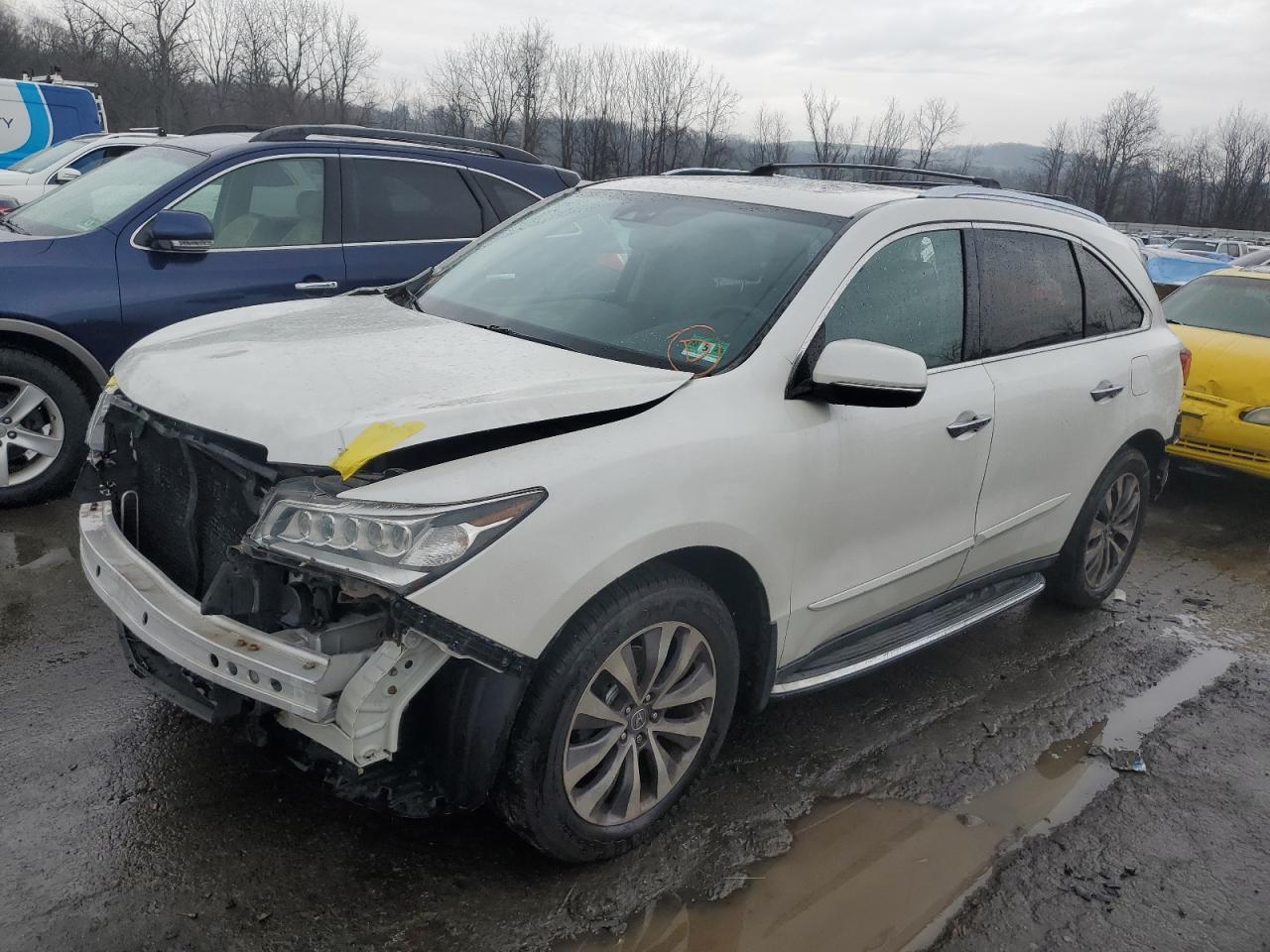 Image 1 of 2014 ACURA MDX TECHNOLOGY 2014 with VIN 5FRYD4H4XEB005803
