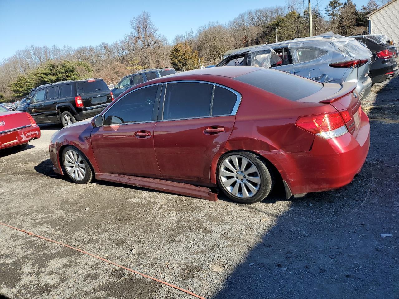Image 2 of 2010 SUBARU LEGACY 2.5I LIMITED 2010 with VIN 4S3BMBK63A3244364