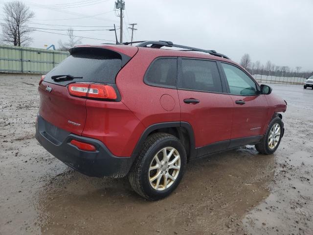 Image 3 of 2016 JEEP CHEROKEE SPORT 2016 with VIN 1C4PJMAB7GW371859