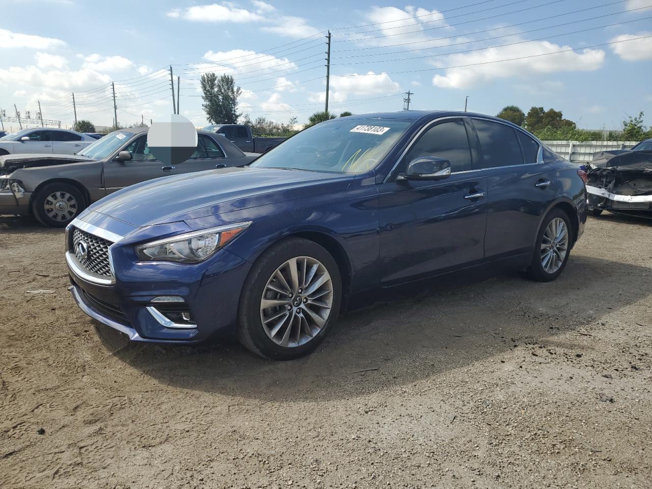 Изображение 1 Infiniti Q50 Luxe 2021 с VIN JN1EV7BR1MM754893