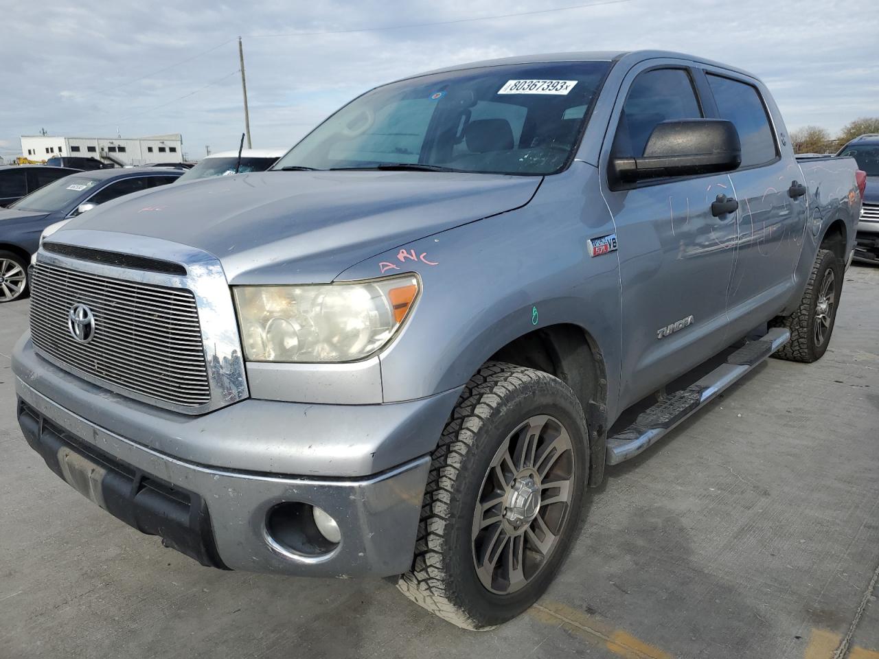 Image 1 of 2013 TOYOTA TUNDRA CREWMAX SR5 2013 with VIN 5TFDW5F13DX296237