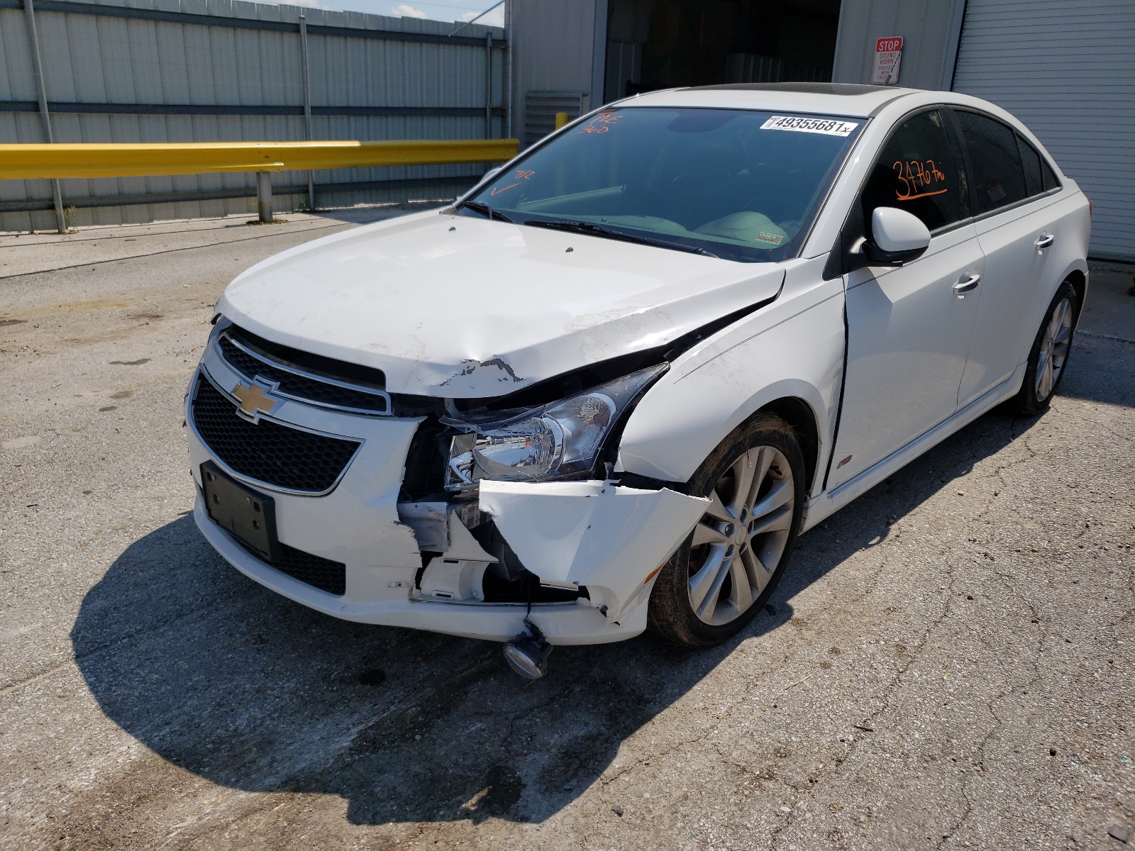Obraz 2 z 2014 CHEVROLET CRUZE LTZ 2014 z VIN 1G1PG5SB3E7209780