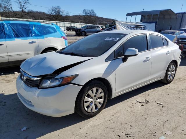 Image 1 of 2012 HONDA CIVIC LX 2012 with VIN 2HGFB2F5XCH525491