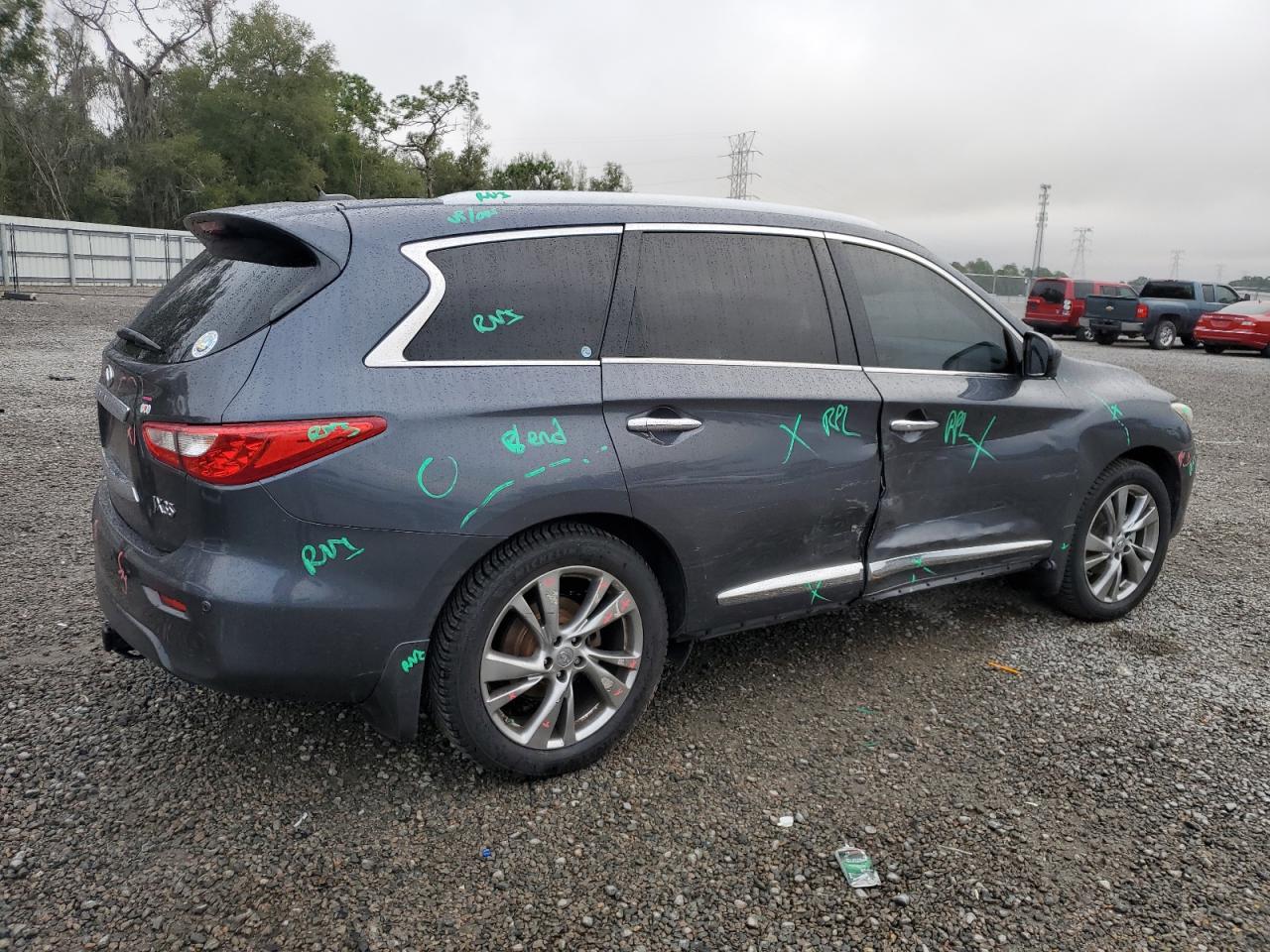 Image 3 of 2013 INFINITI JX35  2013 with VIN 5N1AL0MM2DC329372