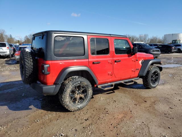 Image 3 of 2021 JEEP WRANGLER UNLIMITED SPORT 2021 with VIN 1C4HJXDG8MW844886