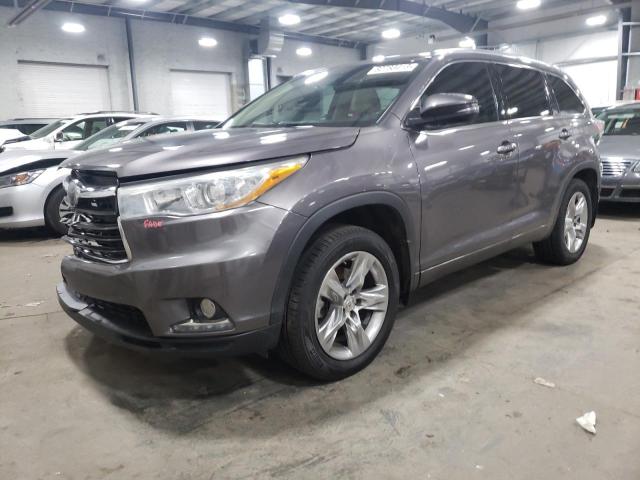 Image 1 of 2015 TOYOTA HIGHLANDER LIMITED 2015 with VIN 5TDDKRFH8FS193064