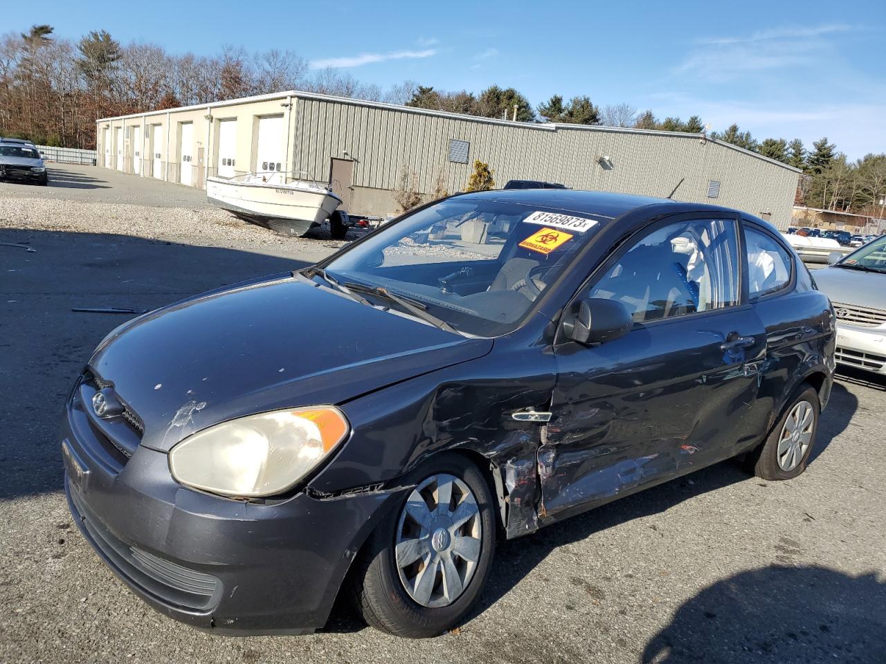 Image 1 of 2007 HYUNDAI ACCENT GS 2007 with VIN KMHCM36C27U035450