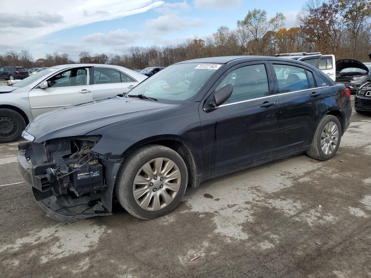 Image 1 of 2014 CHRYSLER 200 LX 2014 with VIN 1C3CCBAB7EN210335