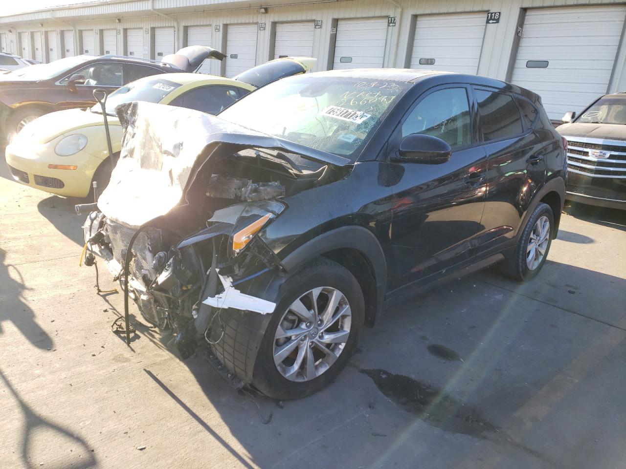 Image 1 of 2019 HYUNDAI TUCSON SE 2019 with VIN KM8J23A44KU872237
