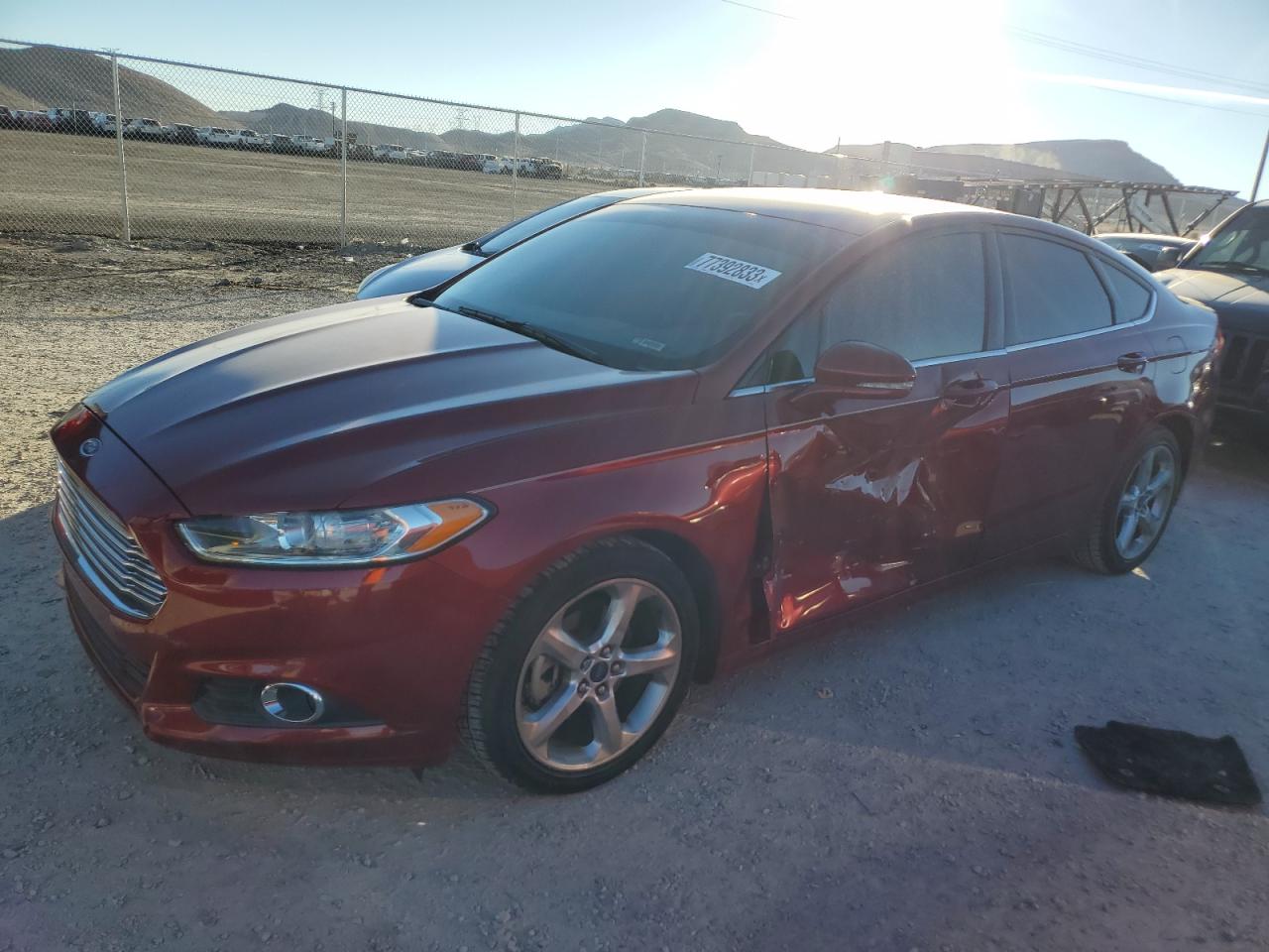 Obraz 1 z 2016 FORD FUSION SE 2016 z VIN 3FA6P0HD9GR385734