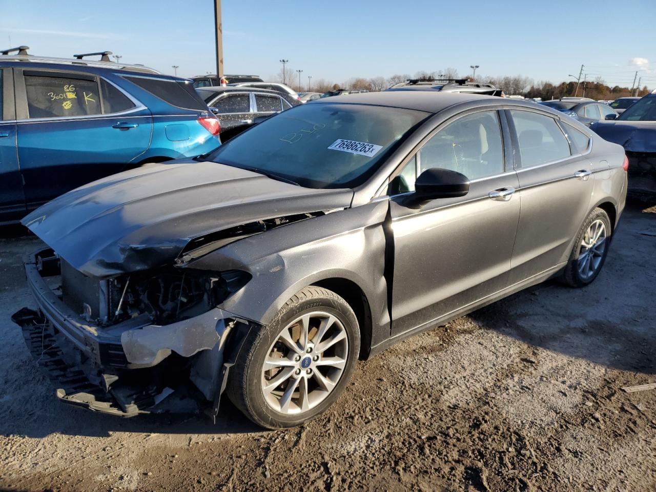 Image 1 of 2017 FORD FUSION SE 2017 with VIN 3FA6P0H74HR126144