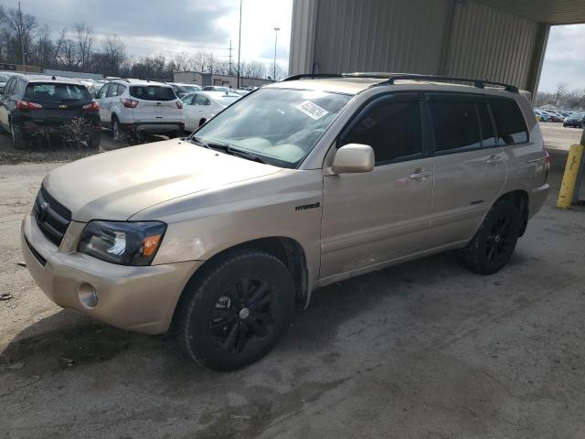 Image 1 of 2006 TOYOTA HIGHLANDER HYBRID 2006 with VIN JTEEW21AX60027010