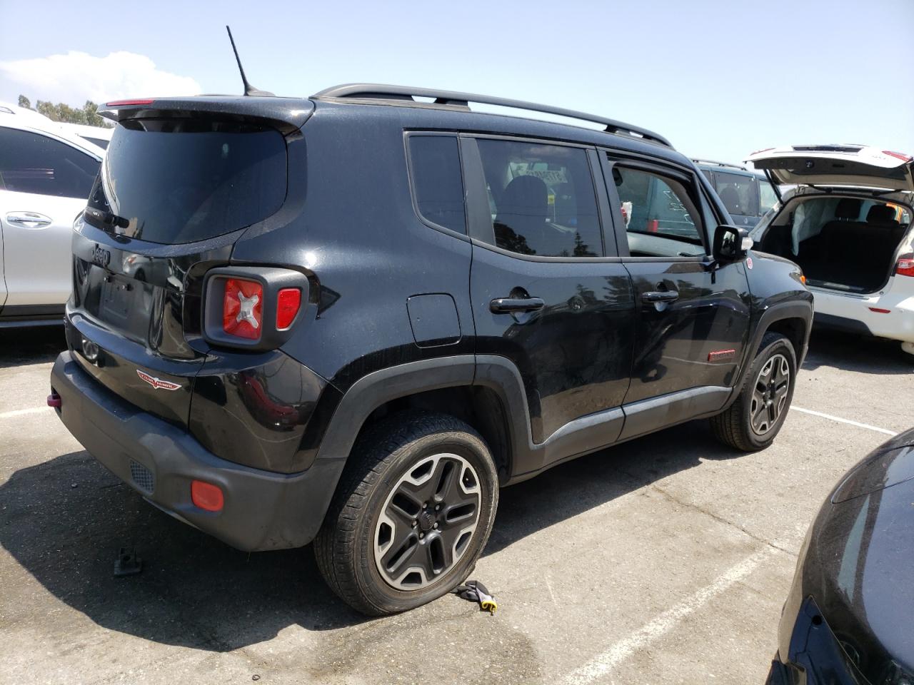 Image 3 of 2017 JEEP RENEGADE TRAILHAWK 2017 with VIN ZACCJBCBXHPE89869