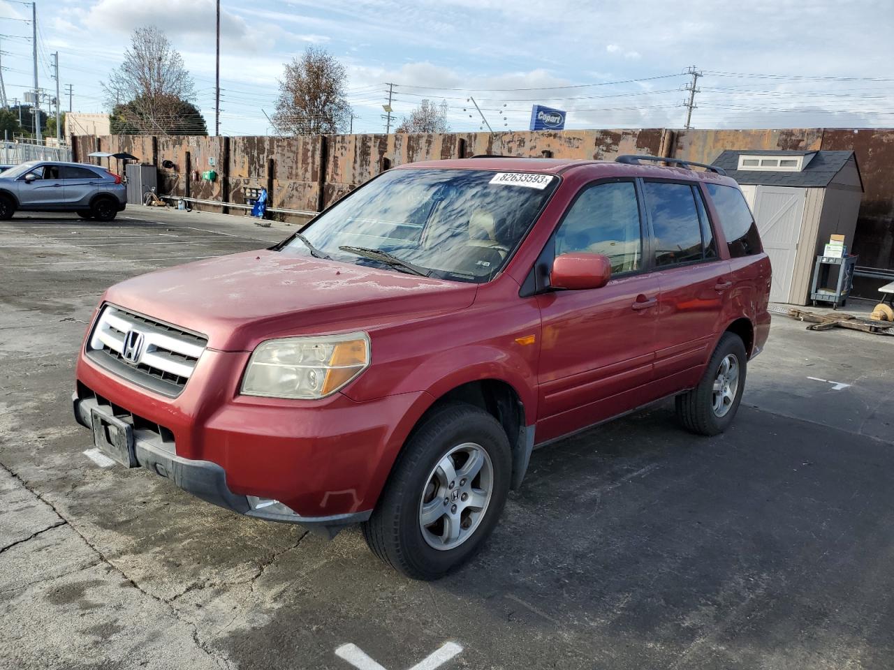 Obraz 1 z 2006 HONDA PILOT EX 2006 z VIN 5FNYF28576B042611