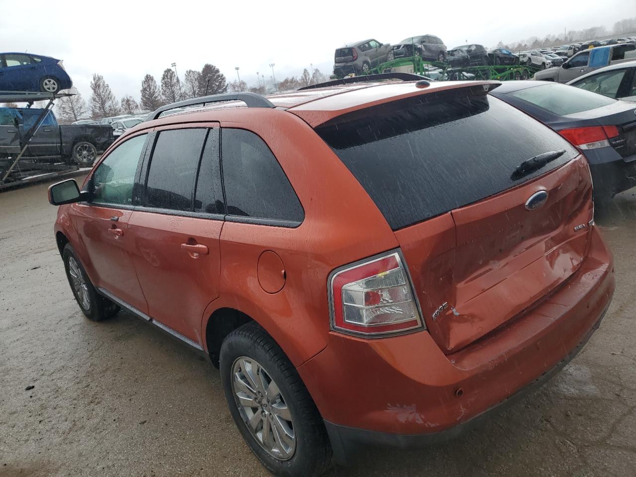 Image 2 of 2007 FORD EDGE SEL PLUS 2007 with VIN 2FMDK49C77BA58935