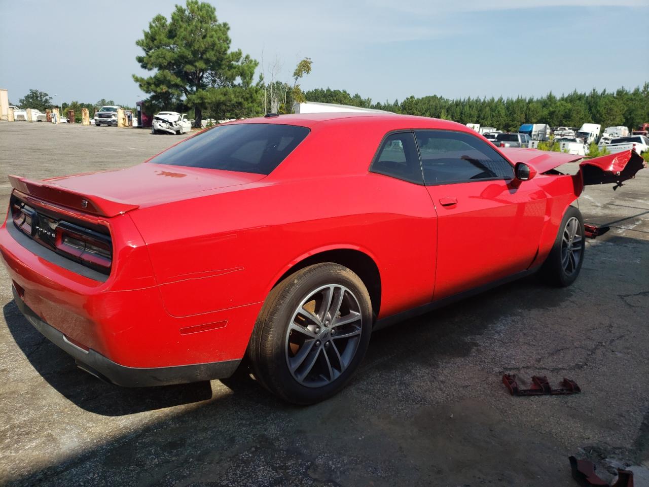 Obraz 3 z 2019 DODGE CHALLENGER SXT 2019 z VIN 2C3CDZGG2KH526092