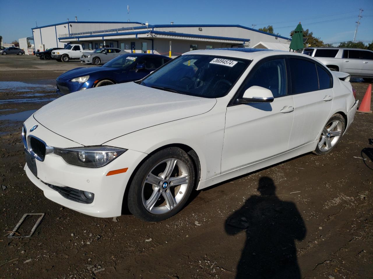 Image 1 of 2014 BMW 328 I SULEV 2014 with VIN WBA3C1C59EK114508