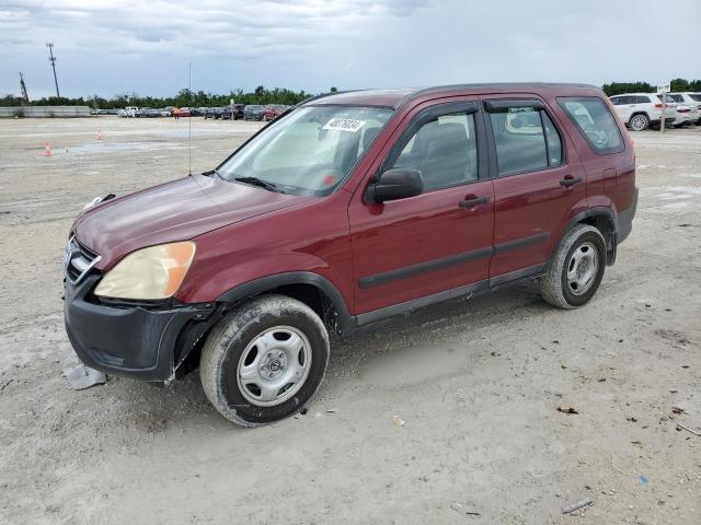 Image 1 of 2004 HONDA CR-V LX 2004 with VIN SHSRD68534U209117