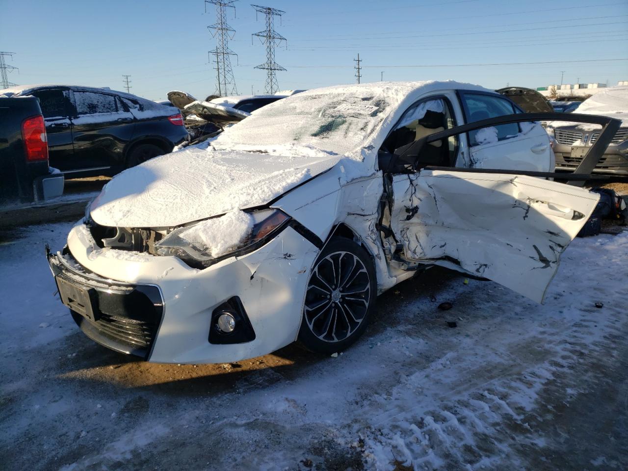 Image 1 of 2014 TOYOTA COROLLA L 2014 with VIN 5YFBURHE1EP062800