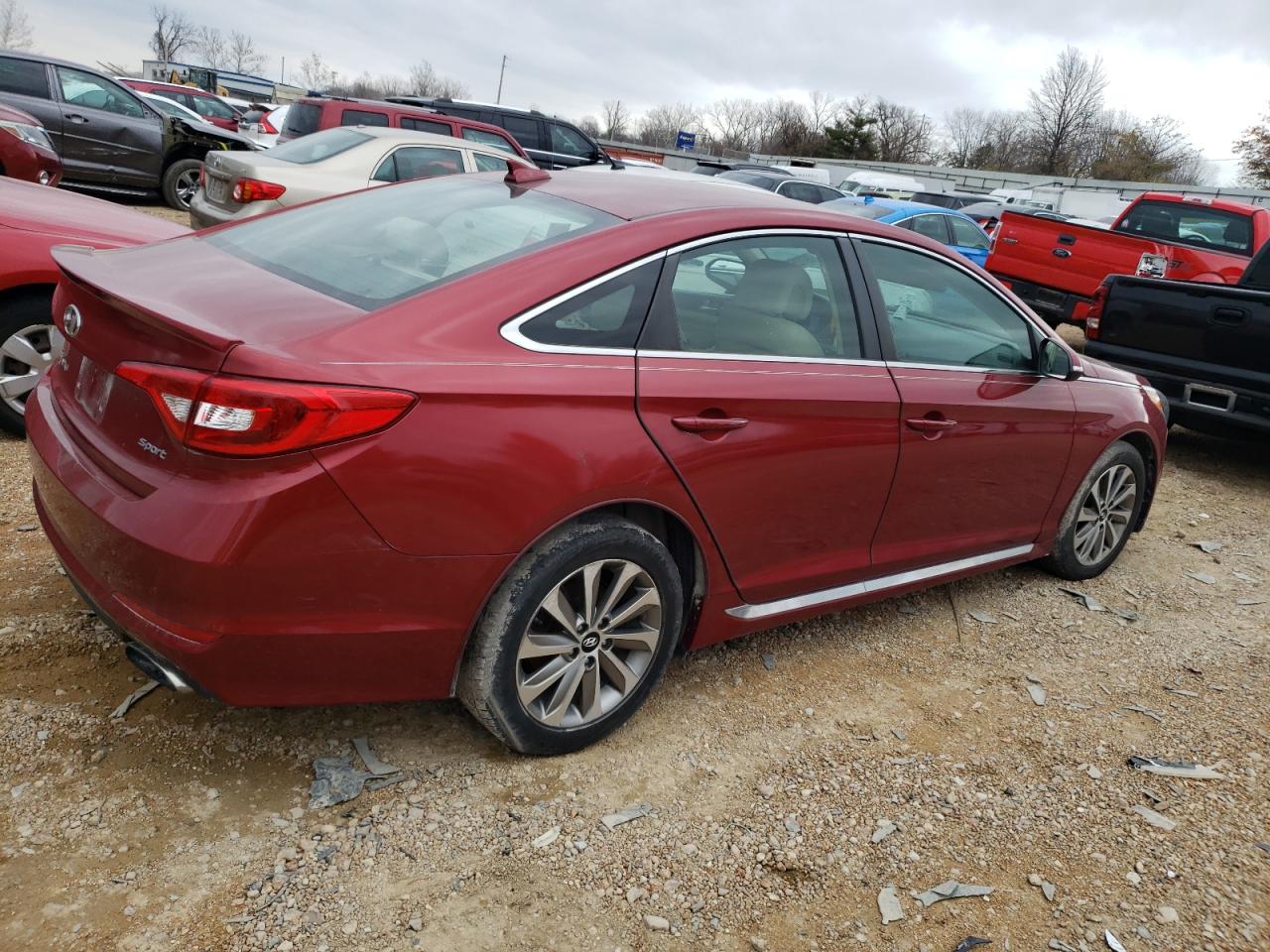 Image 3 of 2016 HYUNDAI SONATA SPORT 2016 with VIN 5NPE34AF9GH305730