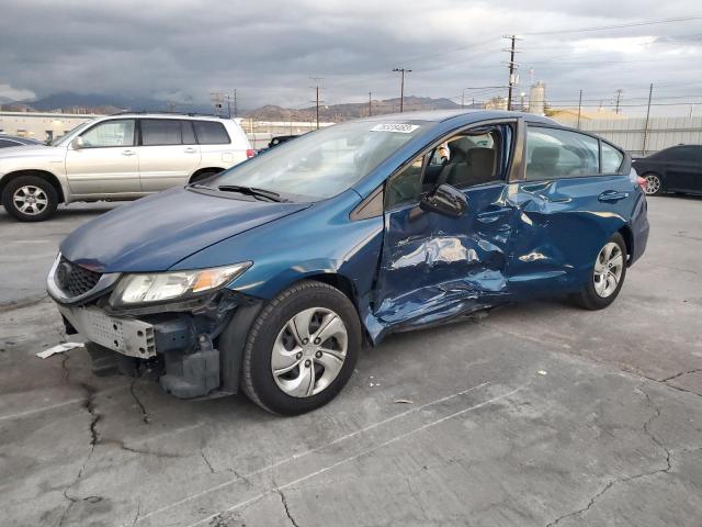 Obraz 1 z 2014 HONDA CIVIC LX 2014 z VIN 19XFB2F5XEE207089