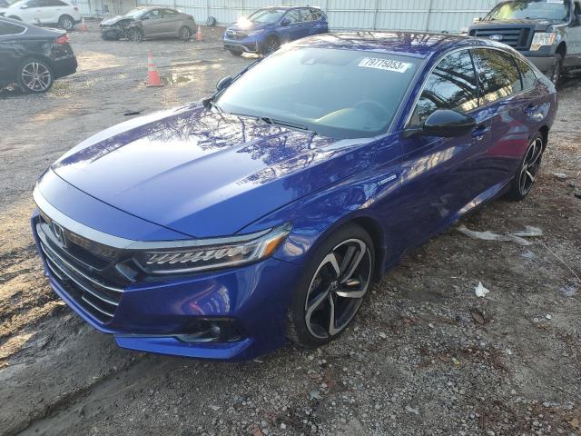 Obraz 1 z 2022 HONDA ACCORD HYBRID SPORT 2022 z VIN 1HGCV3F25NA021101