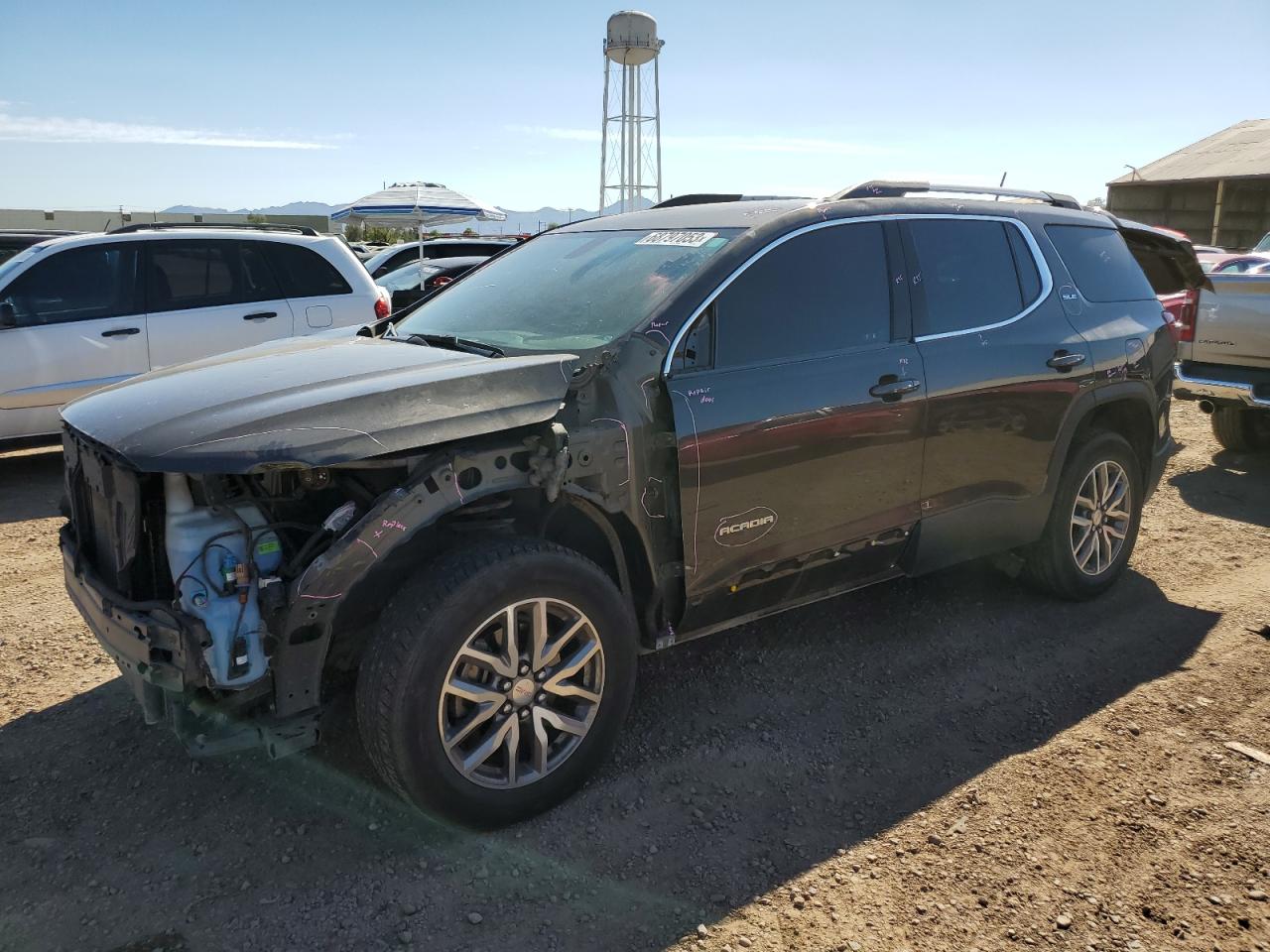 Image 1 of 2019 GMC ACADIA SLE 2019 with VIN 1GKKNLLS5KZ157311