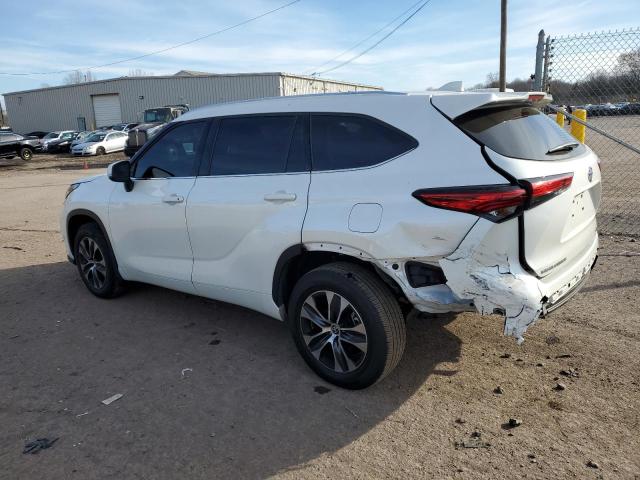 Image 2 of 2021 TOYOTA HIGHLANDER XLE 2021 with VIN 5TDGZRBH1MS132179