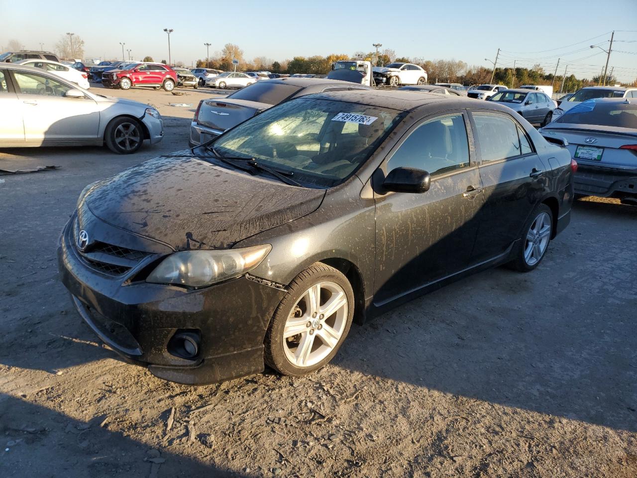 Изображение 1 2013 TOYOTA COROLLA BASE 2013 с VIN 5YFBU4EE5DP131445