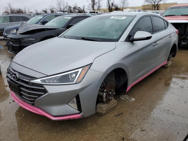 Image 1 of 2020 HYUNDAI ELANTRA SEL 2020 with VIN 5NPD84LF9LH567199