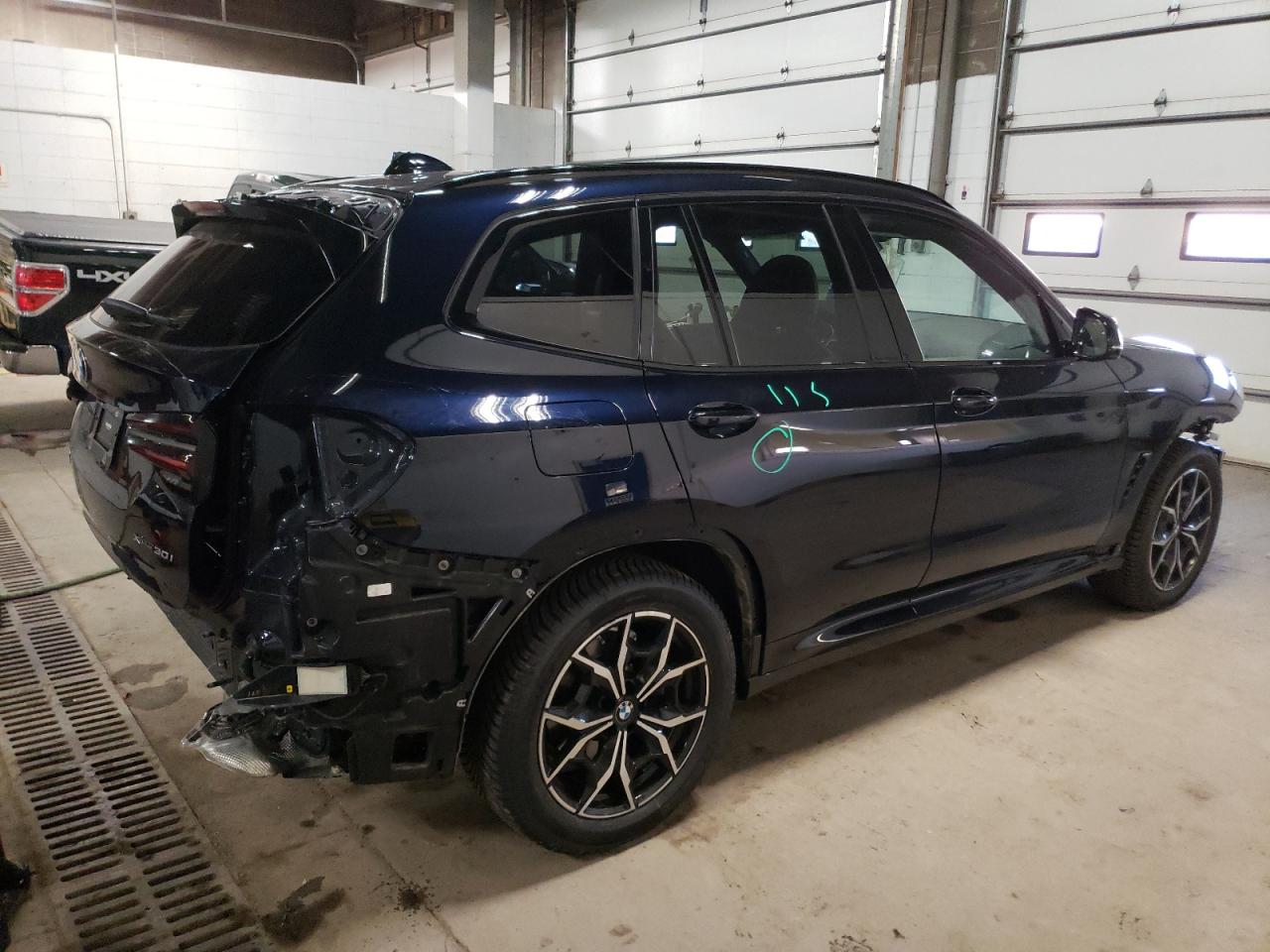Image 3 of 2022 BMW X3 XDRIVE30I 2022 with VIN WBX57DP0XNN149186