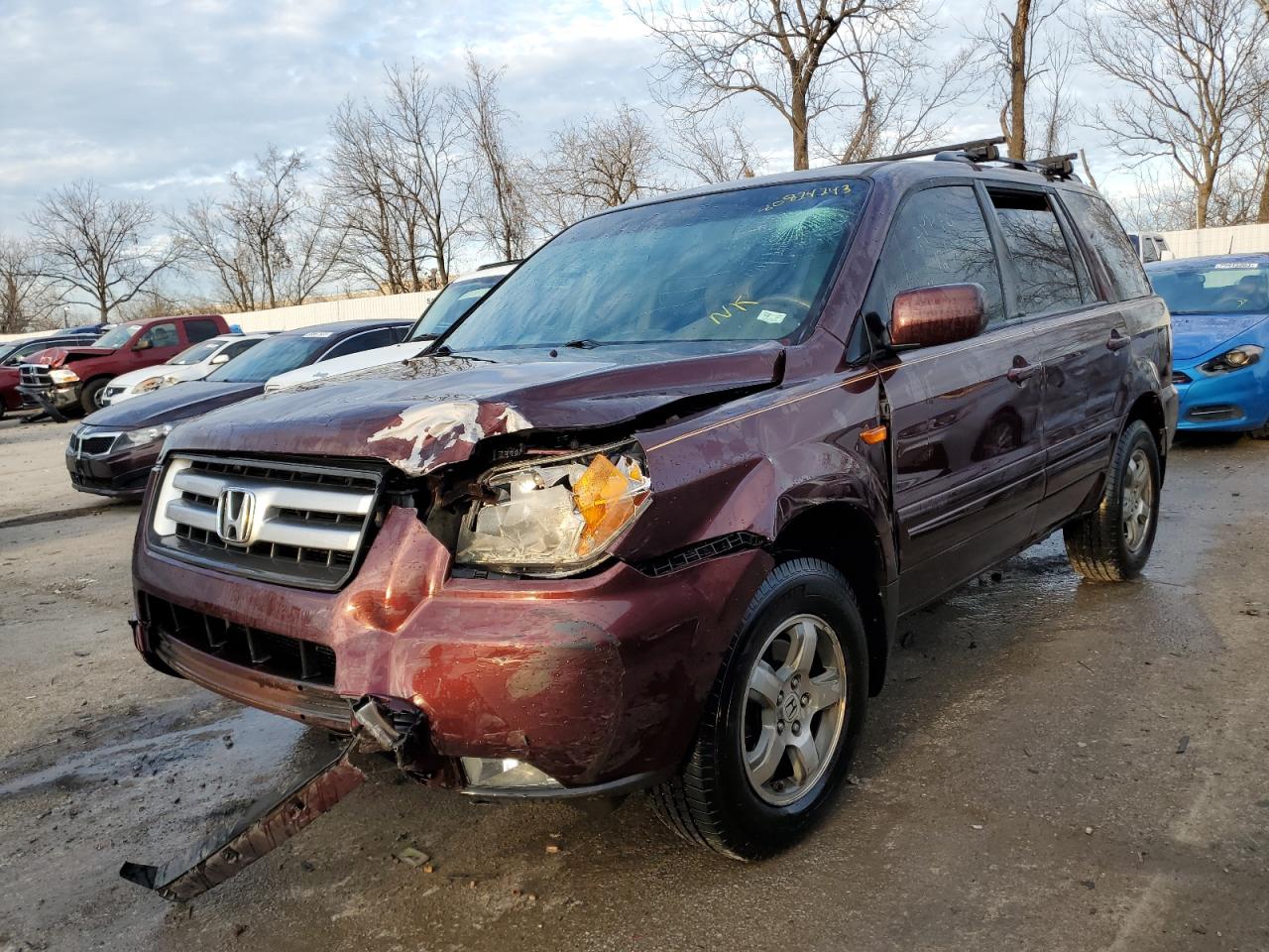 Obraz 2008 HONDA PILOT EXL 2008