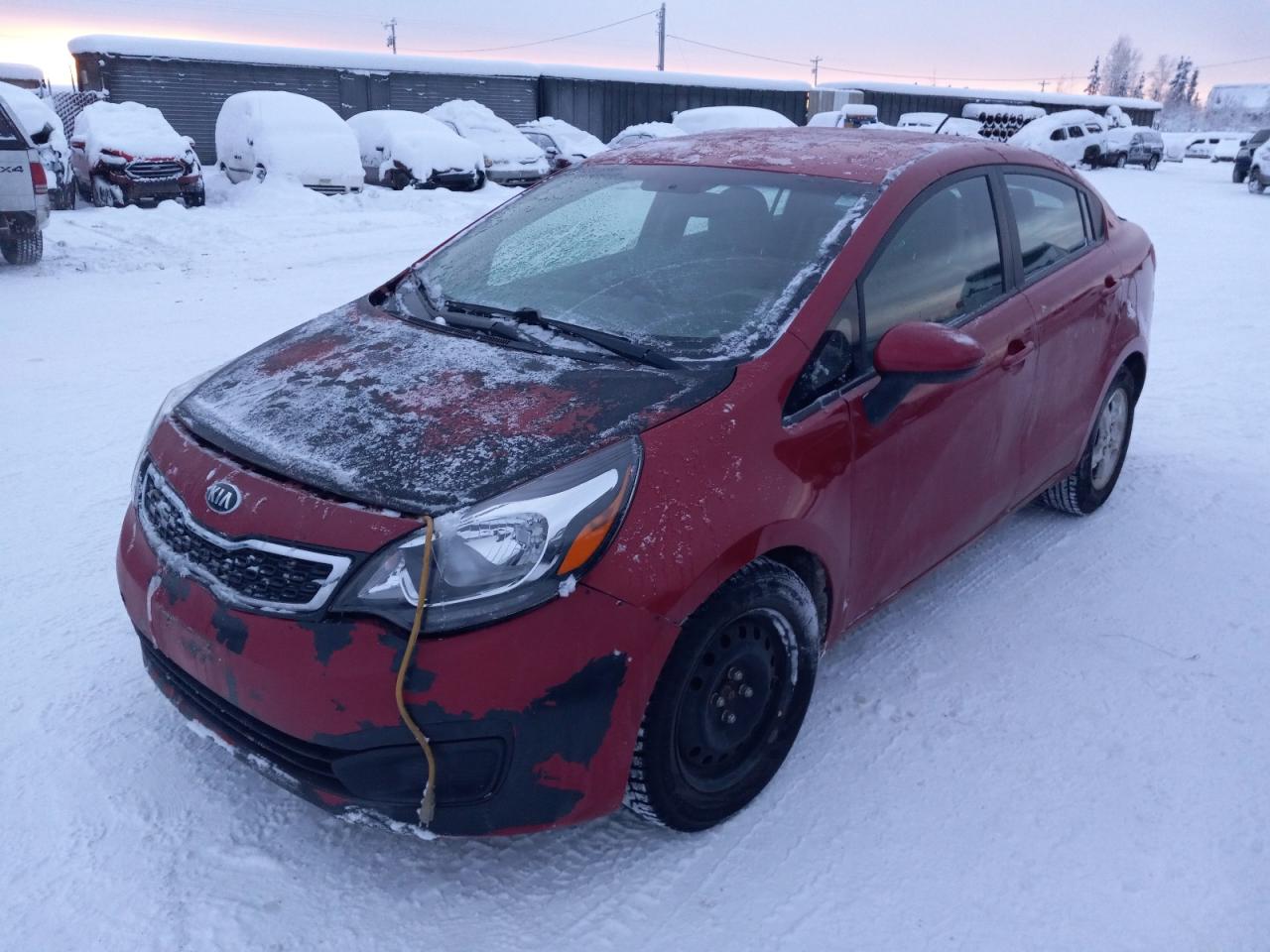 Image 1 of 2013 KIA RIO LX 2013 with VIN KNADM4A31D6252586