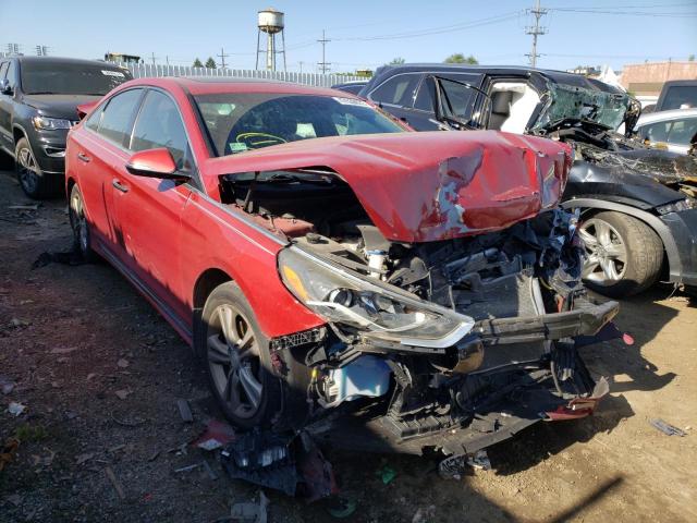 Image 1 of 2019 HYUNDAI SONATA LIMITED 2019 with VIN 5NPE34AF7KH804518