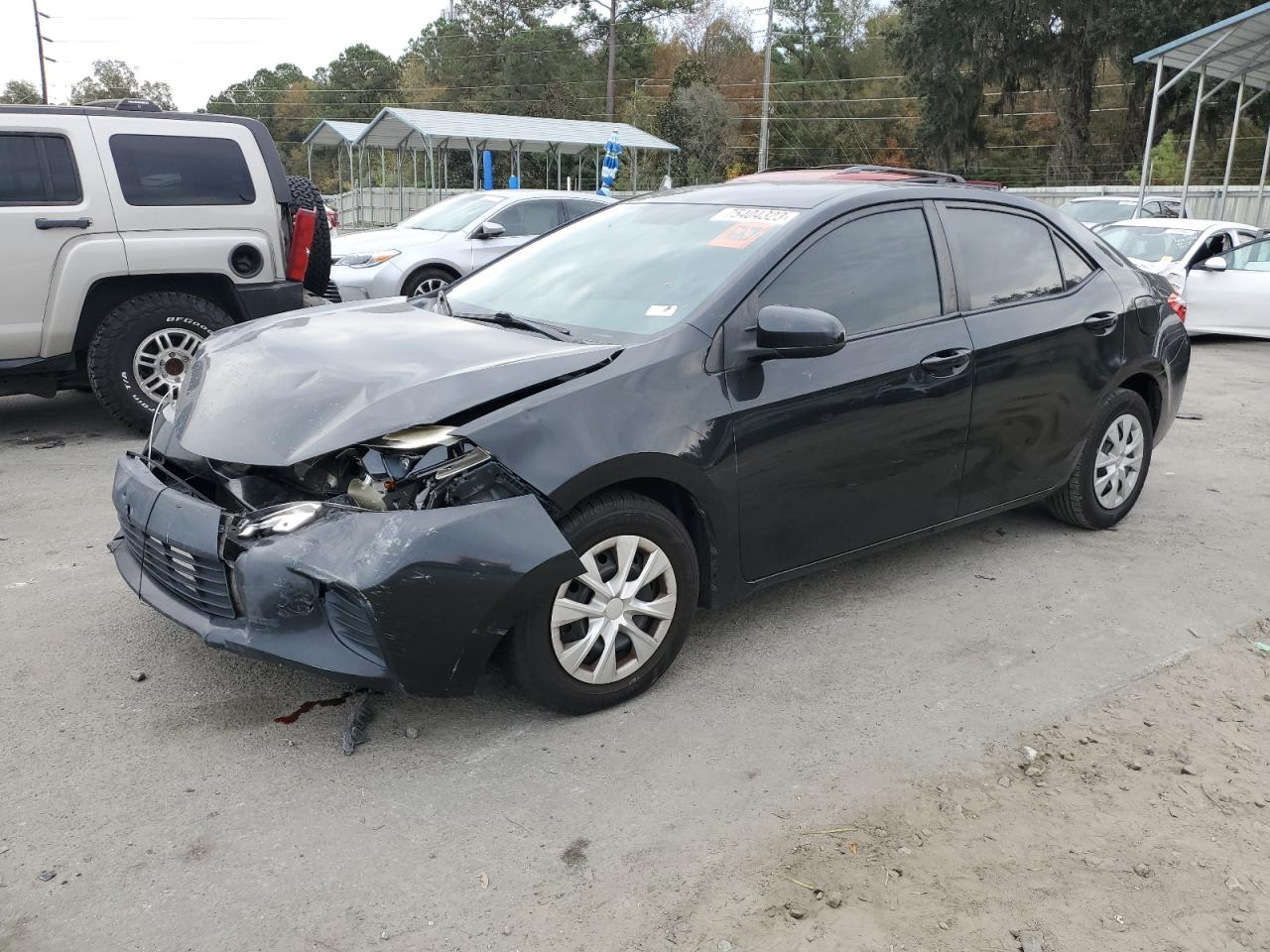 Obraz 1 z 2014 TOYOTA COROLLA L 2014 z VIN 2T1BURHE2EC043687