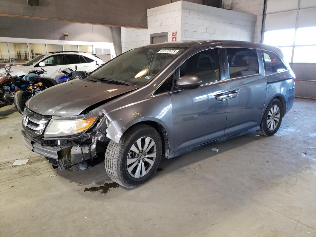 Изображение 1 2014 HONDA ODYSSEY EXL 2014 с VIN 5FNRL5H68EB017898