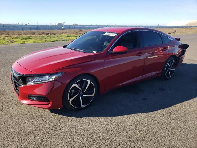 Image 1 of 2018 HONDA ACCORD SPORT 2018 with VIN 1HGCV1F37JA073708