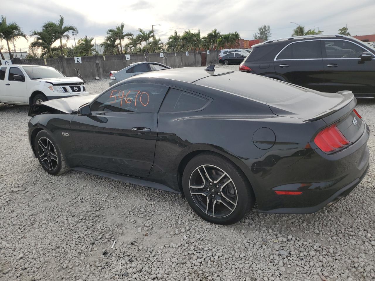 Image 2 of 2020 FORD MUSTANG GT 2020 with VIN 1FA6P8CF0L5174927
