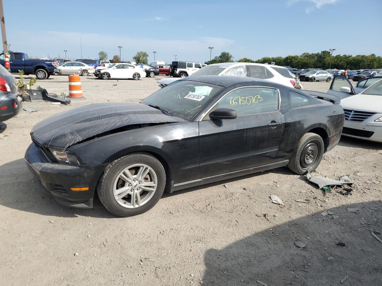 Image 1 of 2012 FORD MUSTANG  2012 with VIN 1ZVBP8AM8C5239403