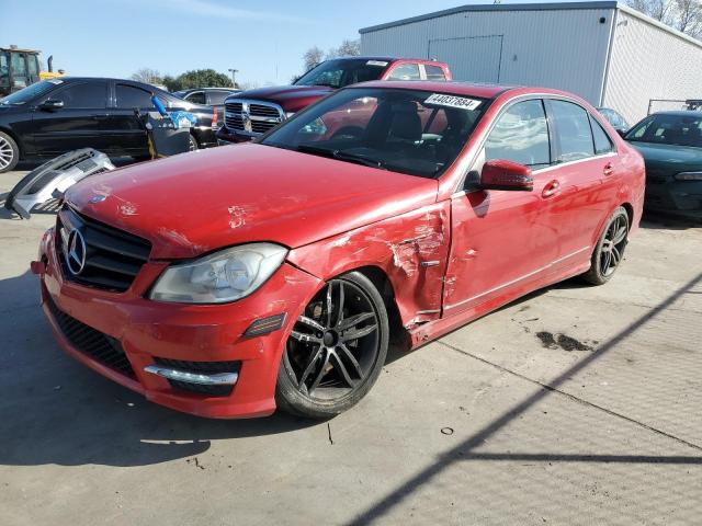 Image 1 of 2012 MERCEDES-BENZ C 250 2012 with VIN WDDGF4HB8CR195863