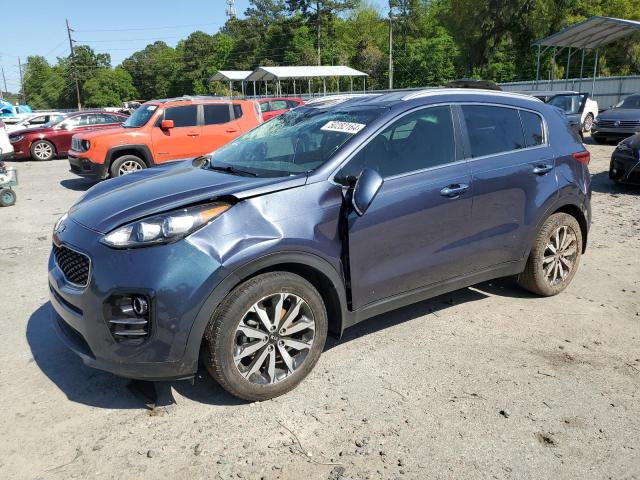 Image 1 of 2018 KIA SPORTAGE EX 2018 with VIN KNDPN3ACXJ7486903