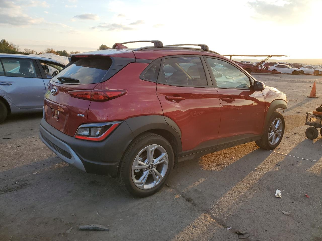 Image 3 of 2023 HYUNDAI KONA SEL 2023 with VIN KM8K3CAB1PU058571