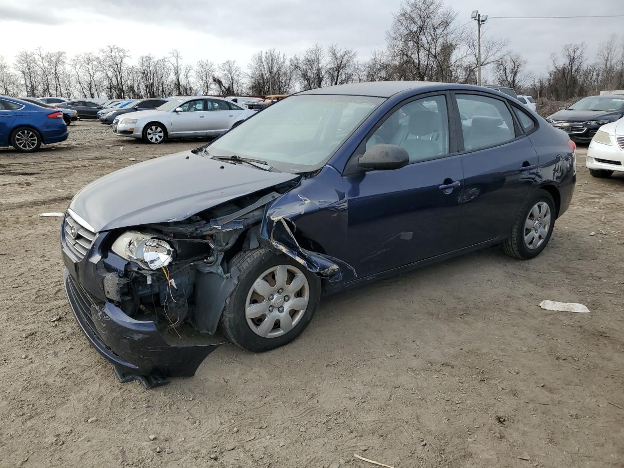 Image 1 of 2009 HYUNDAI ELANTRA GLS 2009 with VIN KMHDU46D59U621131