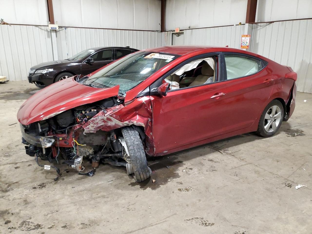Image 1 of 2013 HYUNDAI ELANTRA GLS 2013 with VIN 5NPDH4AE1DH315328