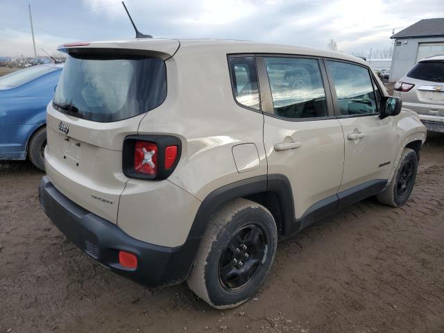 Image 3 of 2016 JEEP RENEGADE SPORT 2016 with VIN ZACCJAAT8GPD52465