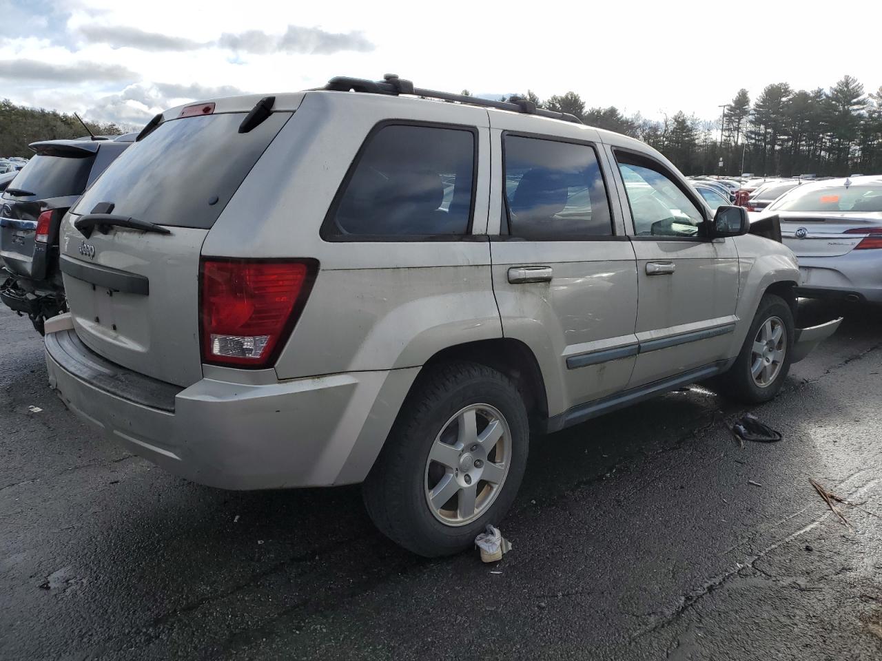 Image 3 of 2008 JEEP GRAND CHEROKEE LAREDO 2008 with VIN 1J8GR48K08C121986