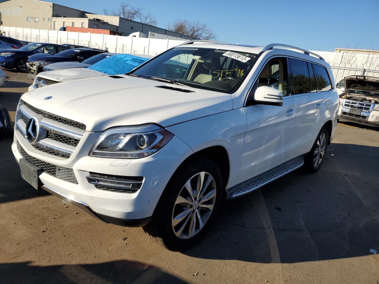 Изображение 1 2016 MERCEDES-BENZ GL 450 4MATIC 2016 с VIN 4JGDF6EE2GA645689